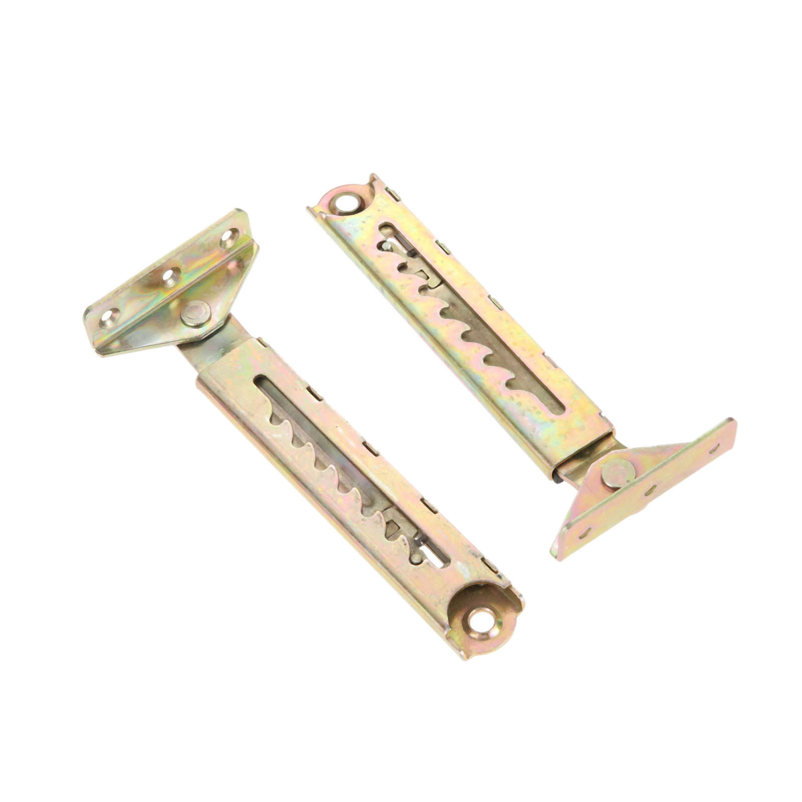 2Stck Sofa Hebe Scharnier Winkel Einstellung Scharnier Einstellbare Getriebe Verknüpfungen und Rechts Eisen Winkel Hebe Stange für Zeichnung tisch: Weiß