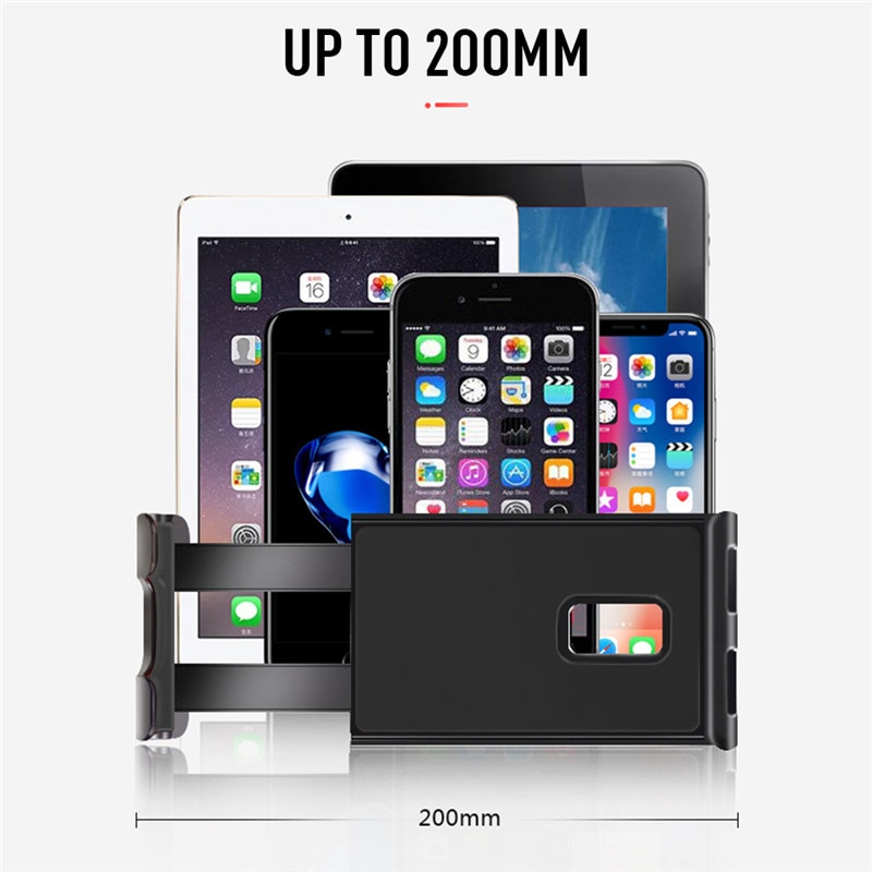 1pc monitoimiautopuhelinteline tabletti yleistietokonejalusta tuoli selkä ipad säädettävä jalusta autotarvikkeet
