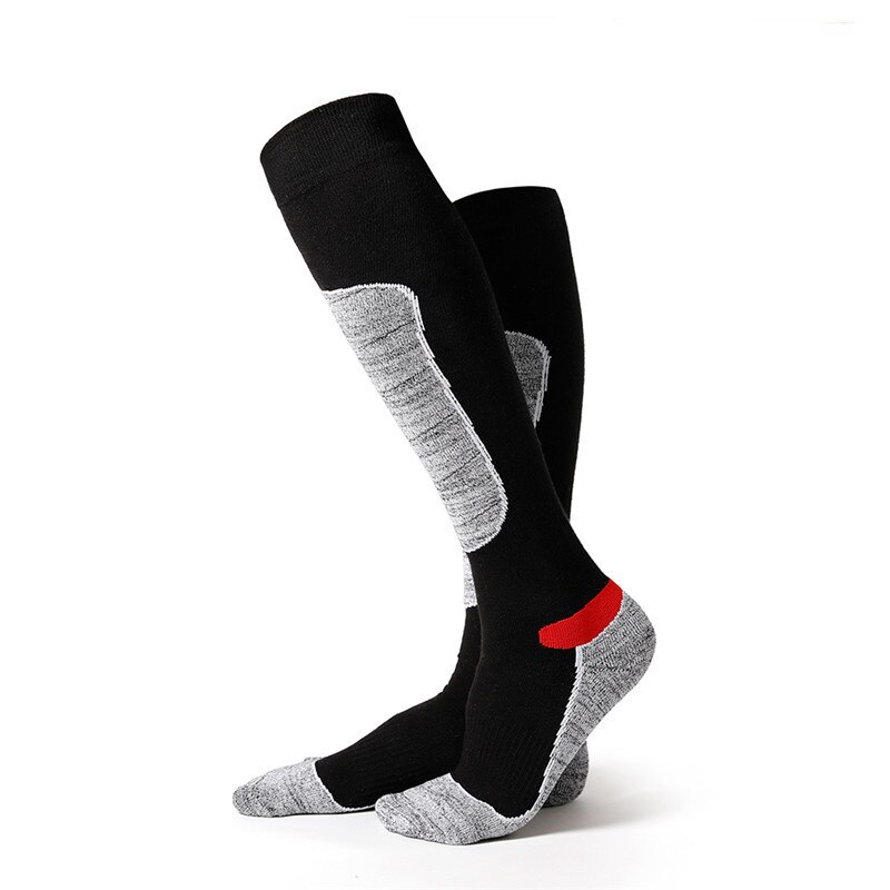 Ski Socks Thick Cotton Sports Snowboard Cycling Hiking Skiing Soccer Socks Men & Women Moisture Absorption High Elastic Socks