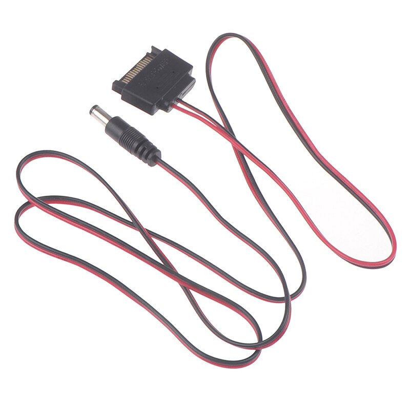 1Pc DC cable power supply SATA revolution DC 5.5*2.1mm 12V power supply to DC cable 100cm parallel line