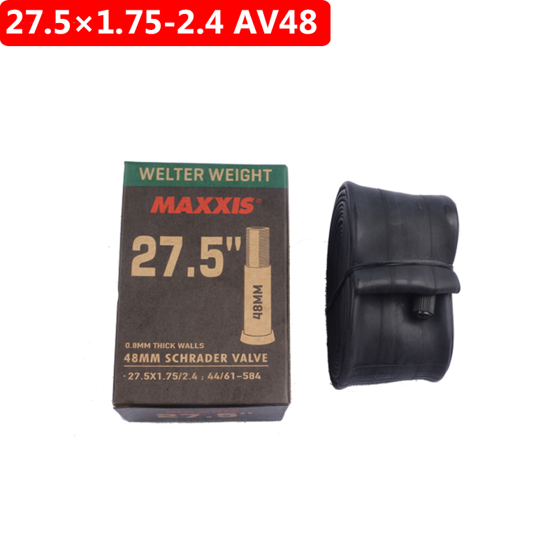 MAXXIS WELTER WEIGHT Bicycle Inner Tube 26 27.5 29 For MTB Mountain Bike Bicycle AV(SV) FV(PV) 48mm Original Inner Tube: SKY BLUE