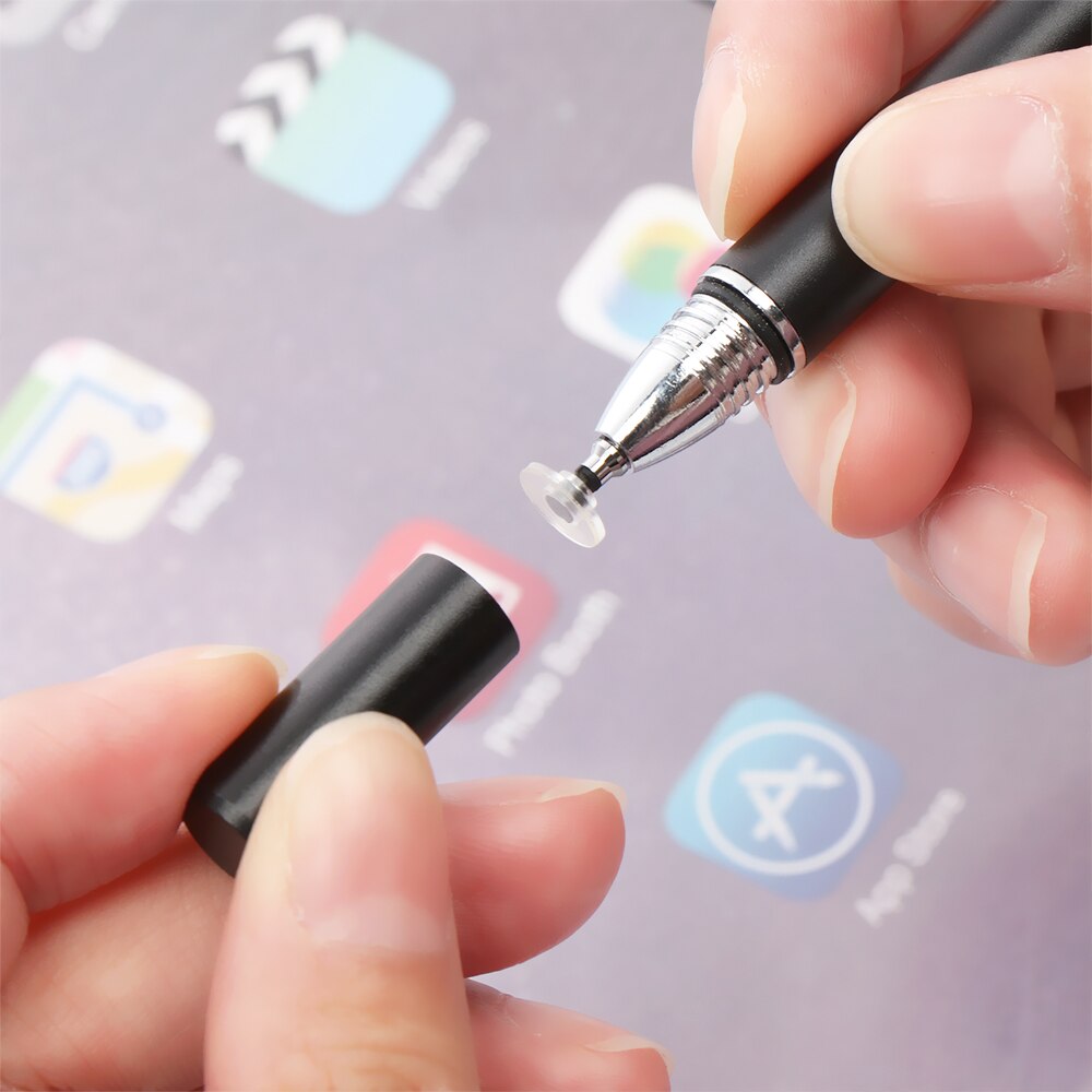 1PC 2 in 1 Stylus Pen Universal Sensitive Drawing Tablet Pens Capacitive Screen Stylus Tablet Touchpen Phone Accessories