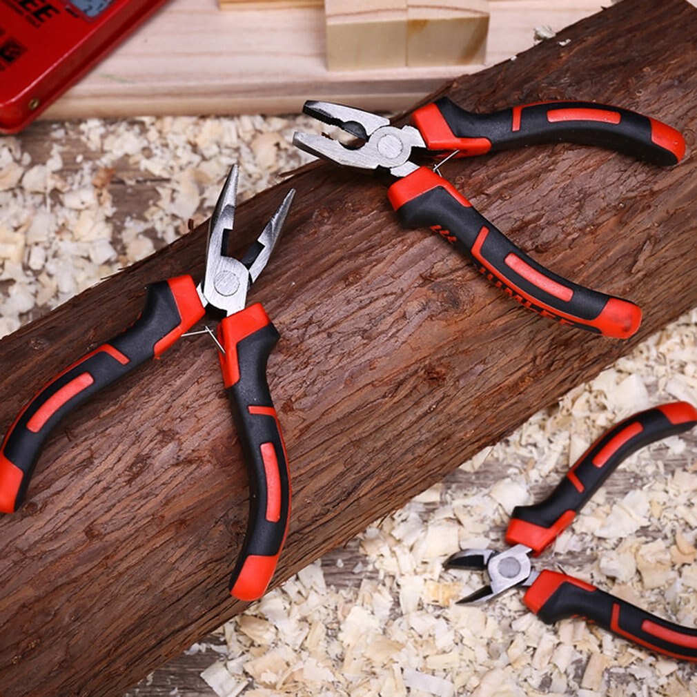 Mini Tang 3 Delige Set Handvat Mini Tang Diy Tang 3 Delige Set Hardware Accessoires Tool Set Bankschroef Maken Levert