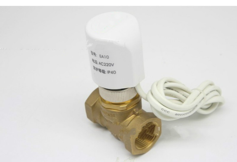 24v normally open close Electric thermal actuator for manifold underfloor heating valve radiator valve DN20 DN25