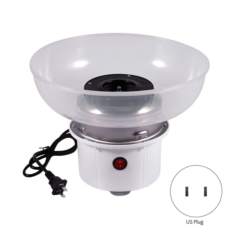 Electric Cotton Candy Machine Sugar Cotton Candy Maker Party DIYPortable Cotton Sugar Floss Machine(EU Plug)