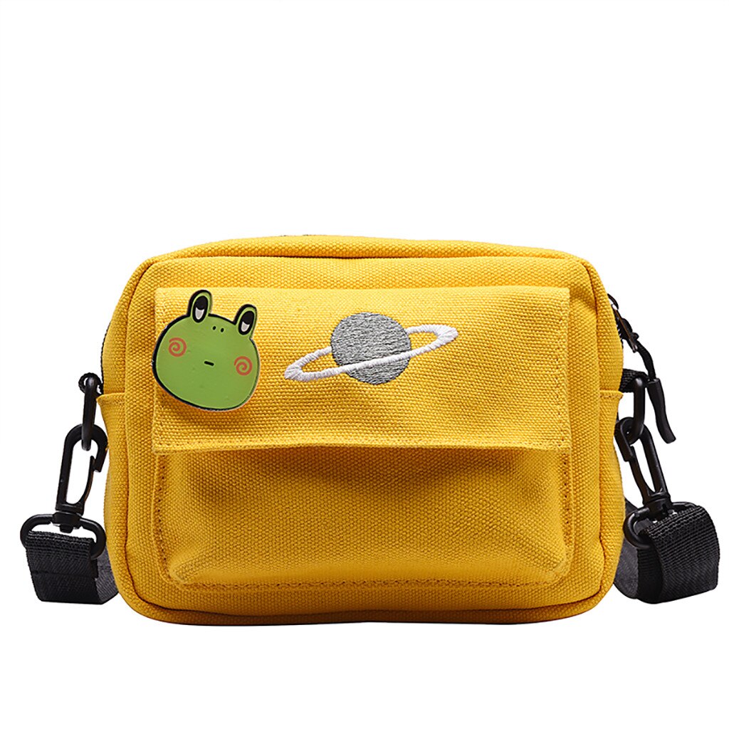 Leisure Dame Crossbody Tassen Planeet Canvas Prints Vrouwen Schoudertas Wilde Winkelen Reist Meisjes Tassen Torebki Damskie # N