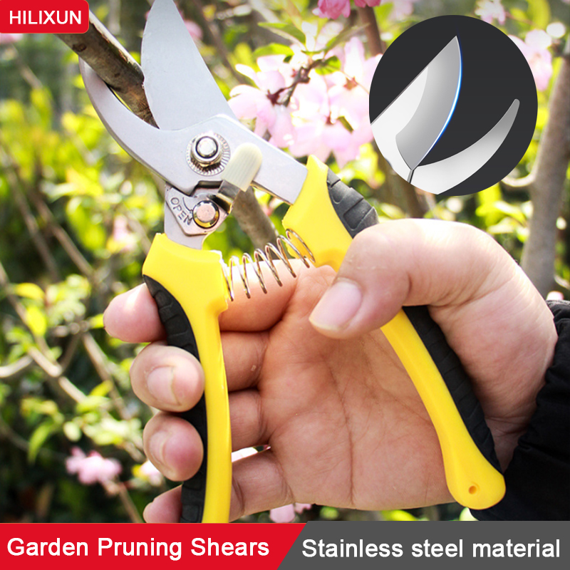 Multifunctional Garden Tools Orchard Garden Hand Tools Scissors Stainless Steel Labor-Saving Pruning Scissors