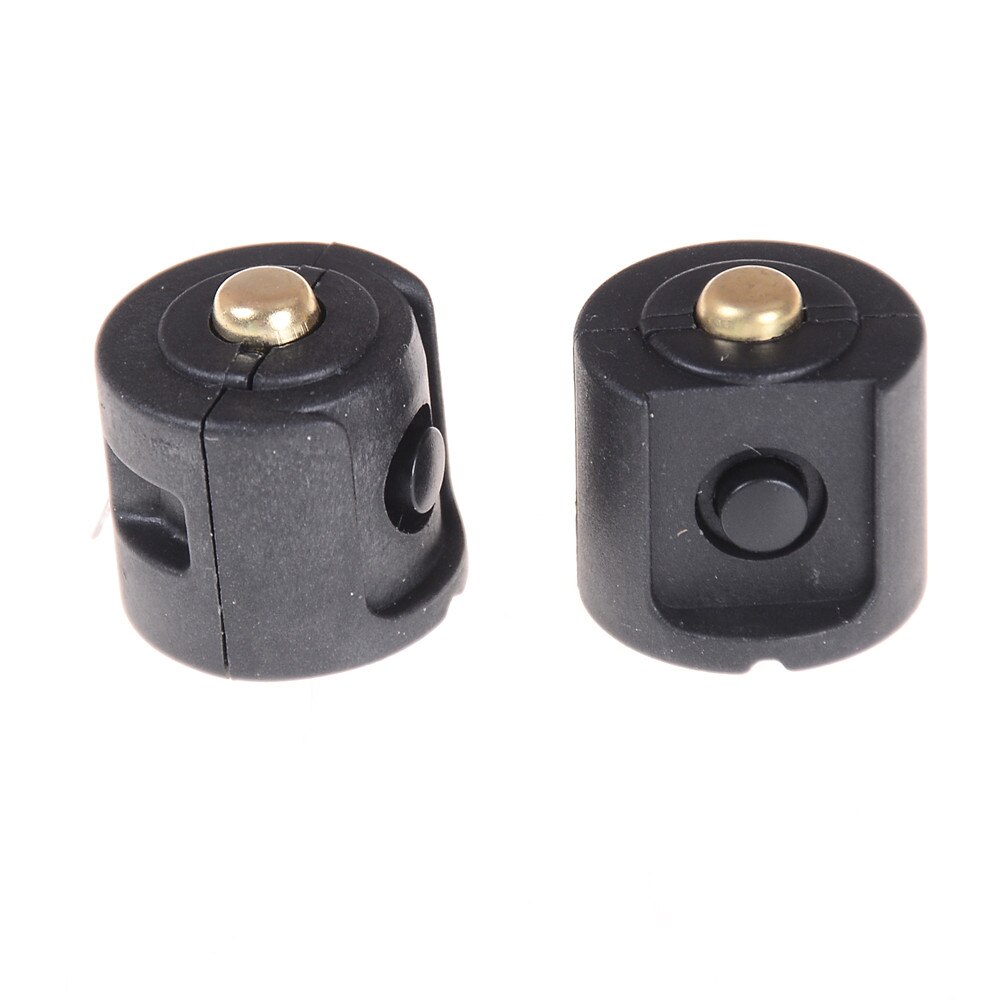 Interruptores de botón redondo/plano de , 22mm de diámetro, interruptor Central de linterna, piezas centrales