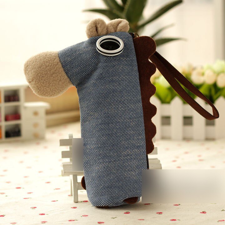 Dier Paard Etui voor School Jongens Creatieve Meisjes Potlood Tas opslag etui Leuke Kids Pen Pouch Met Rits