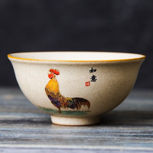 Whyou 1 Stuk 100/110Ml Vintage Wijnglas Theekopje Retro Thee Enkele Cup Kom Relatiegeschenk Drinken Ware Theewaar: 110ML C