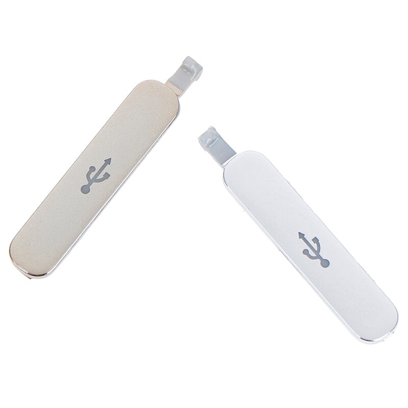 2 piezas de tapa de puerto de carga USB para Samsung Galaxy S5 puerto de carga enchufe de polvo teléfono móvil enchufe a prueba de polvo reemplazo