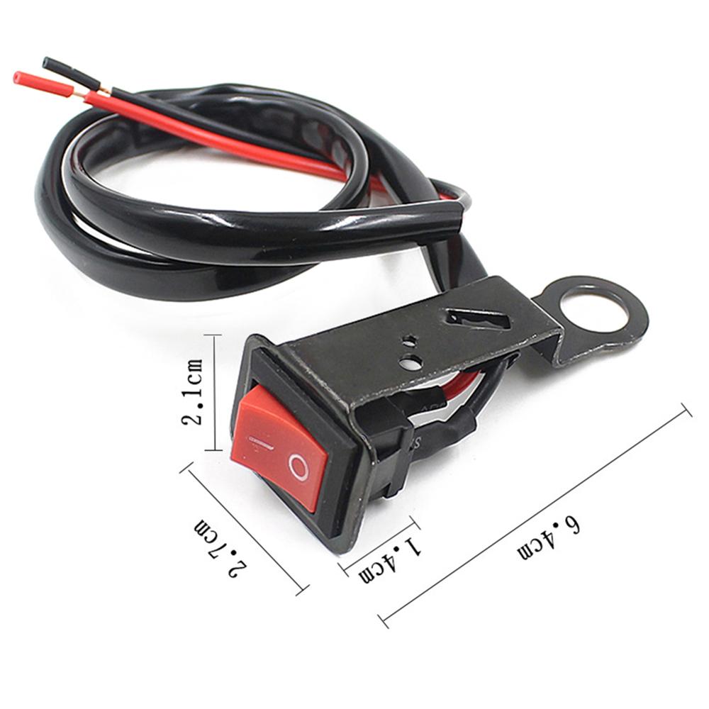 Interruptor para manillar de bicicleta eléctrica, botón de encendido/apagado, Control de potencia, ATV
