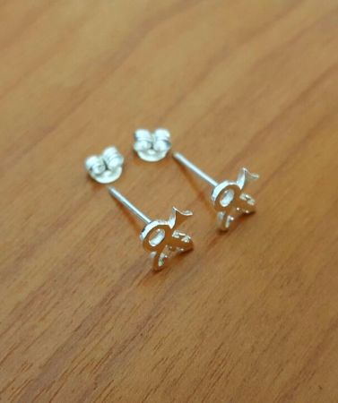 Cute Tiny Stud Earrings Prince Symbol Earring Jewelry for Women Girls SanLan: Default Title