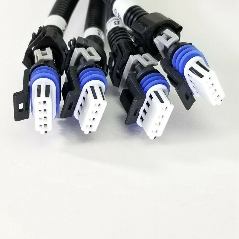 2 x Ignition Coil Harness Connector Relocation Brackets for LQ9 LQ4 LS2 LS7 LSX