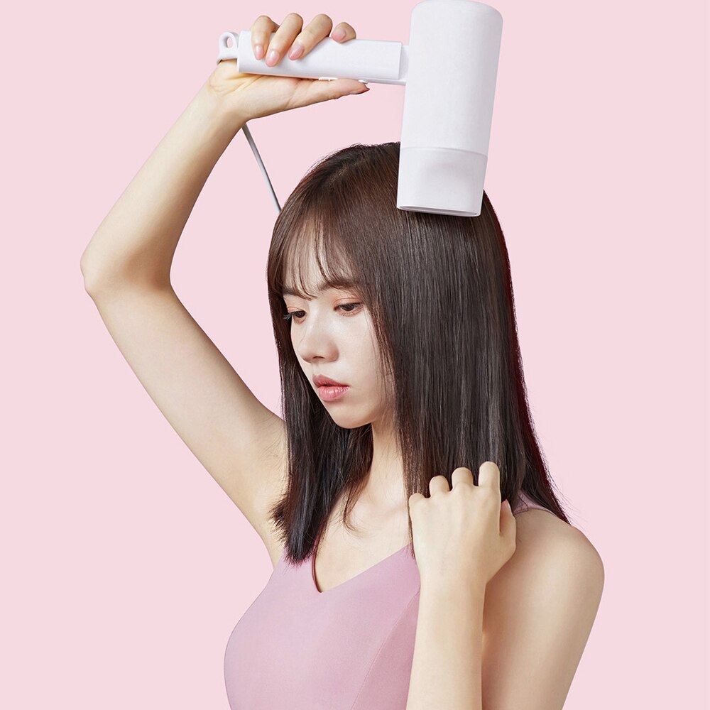 Secador de pelo portátil y plegable Xiaomi Anion Nano, secador de pelo para el hogar, compatible con el modo de viento frío y