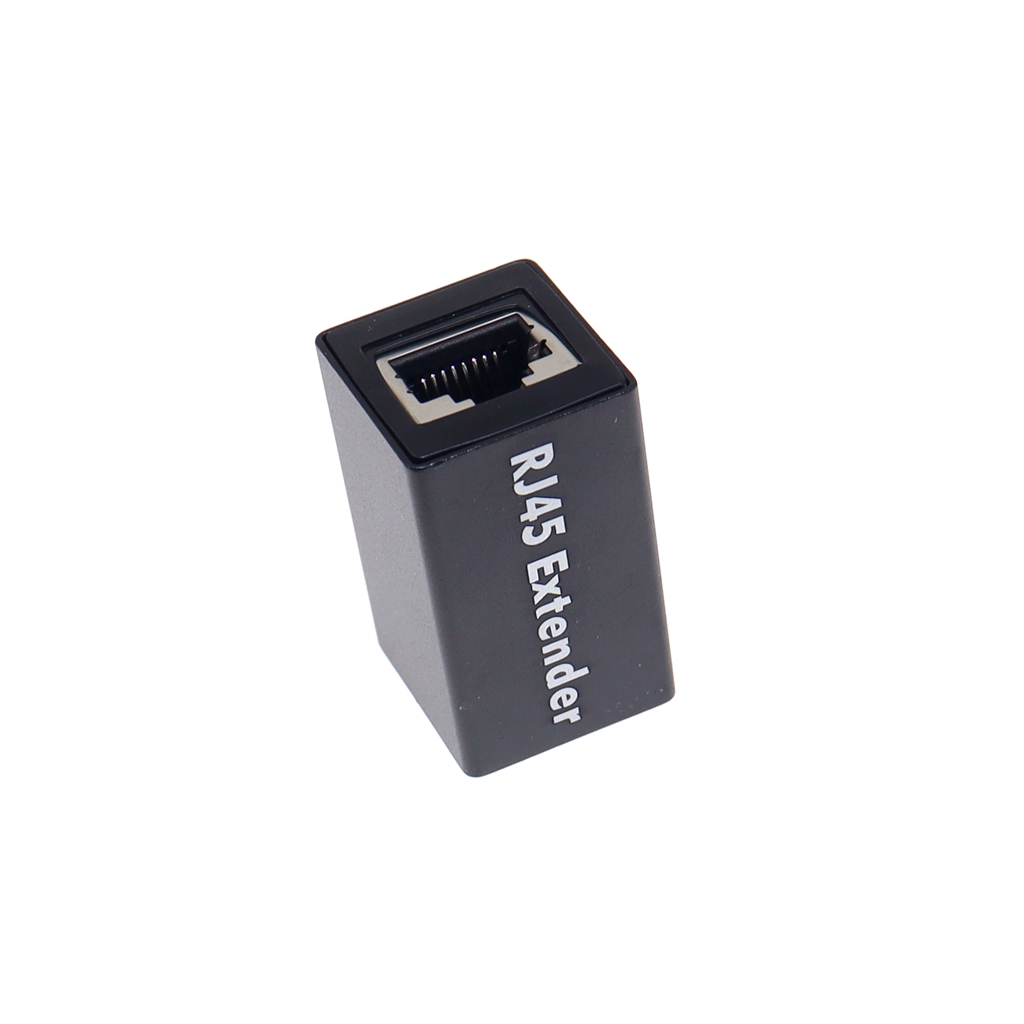 RJ45 Network Connector Splitter Adapter Extender Plug Network Cable Female Distributor for Ethernet Cable CAT5E CAT6 CAT8: Single