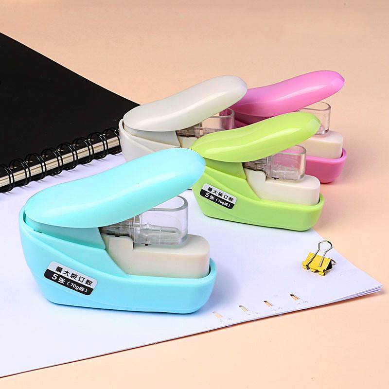 No Nails No Staples Stapling Machine Mini Cute Book Stapleless Stapler Paper Stapling Stapler Without Staple Stapler Free: Default Title