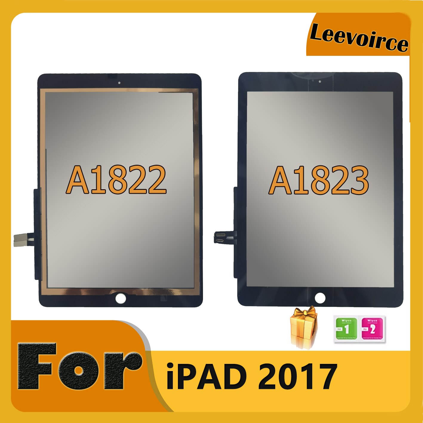 9.7 inch For iPad Touch Screen Digitizer For iPad 9.7 A1822 A1823 Screen Glass Touch Panel Replacement