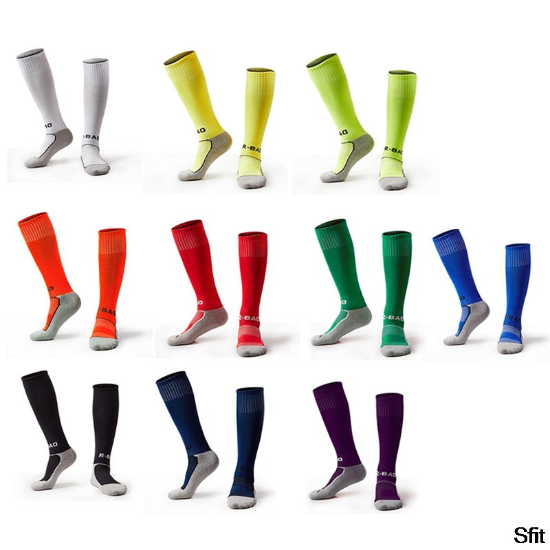 LOOZYKIT Outdoor Sports Football Socks Soccer Long Stocking Knee High Football Volleyball Breathable Children Sock