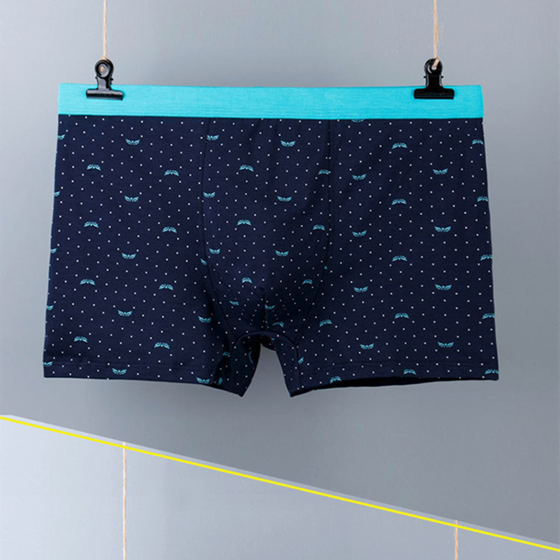 Panties Mens 4Pcs\lot Underwear Cotton Boxers Men Boxers Ventilate Plus Size Boxers XL-7XL