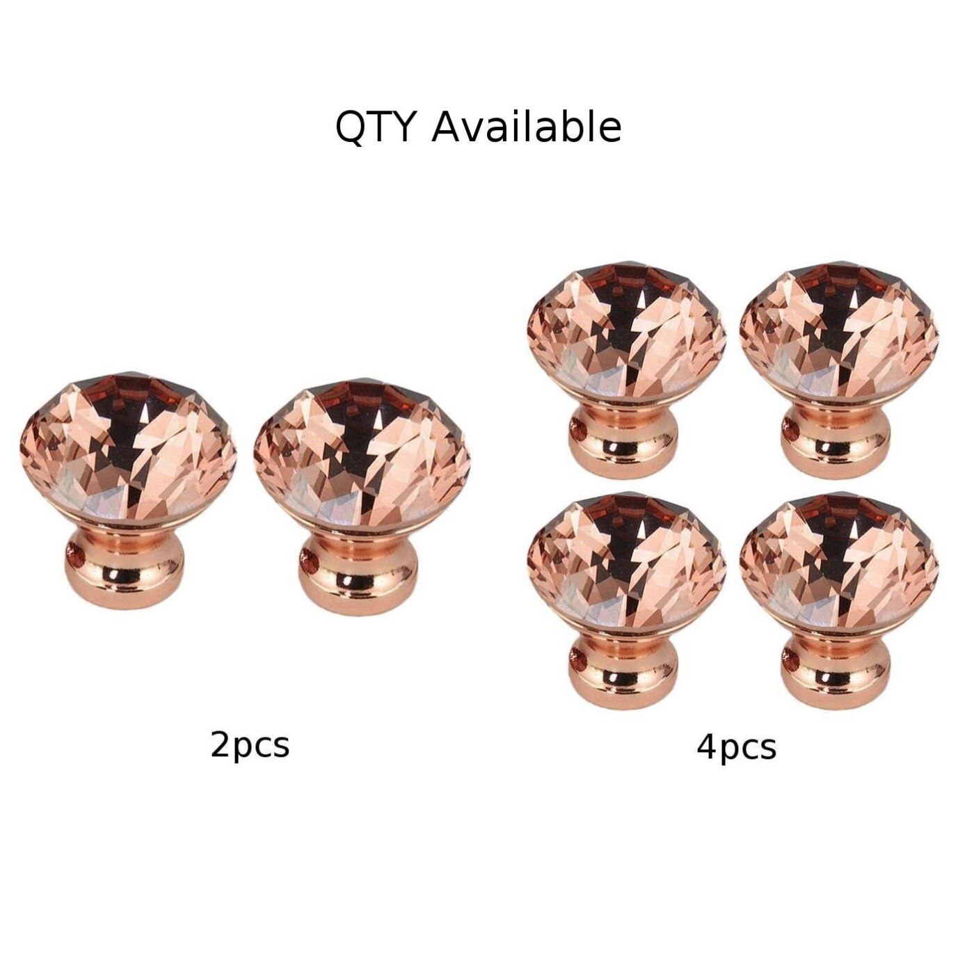 Pomos de cajón de puerta con manija de 30mm * 31mm 2 uds/4 Uds., armario de un solo agujero de oro rosa, herramienta de reemplazo para armario, pomos de puerta práctica para cajón
