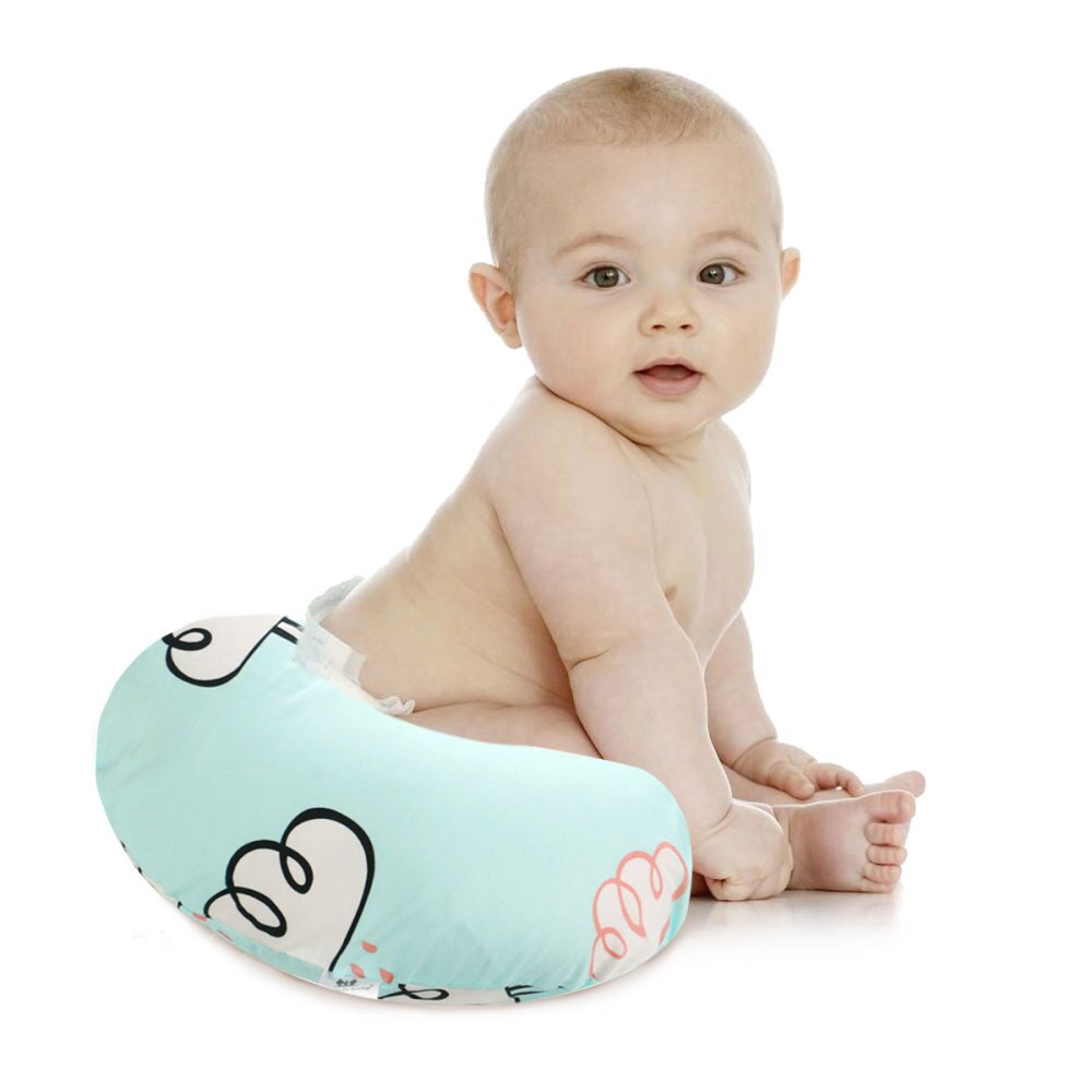 1pc Pillow Cover Soft Comfortable Cotton Nursing Pillow Cover Slipcover for Newborn Baby Shower