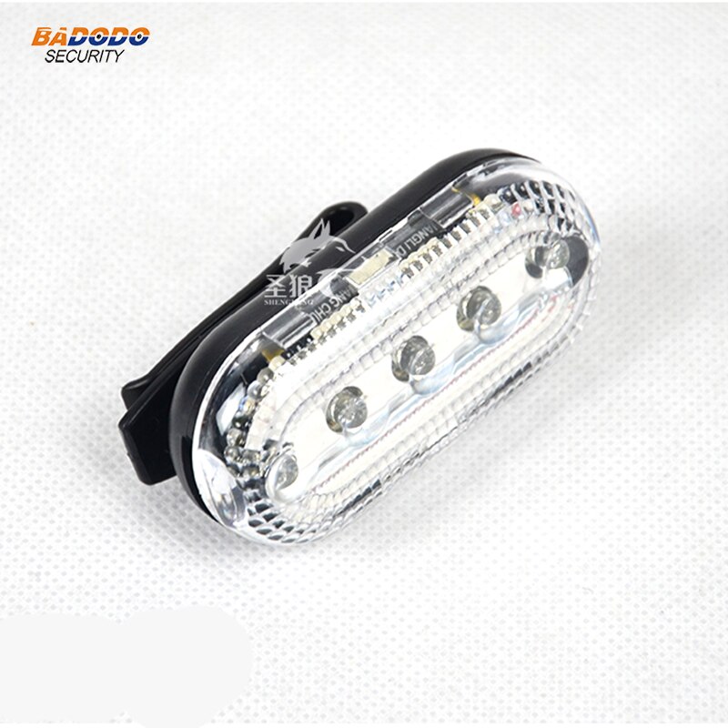 LED parpadeante hombro luz señal de advertencia para tráfico lámpara patrulla luz de advertencia de emergencia SOS luz hombro clip exhibicionista de alarma