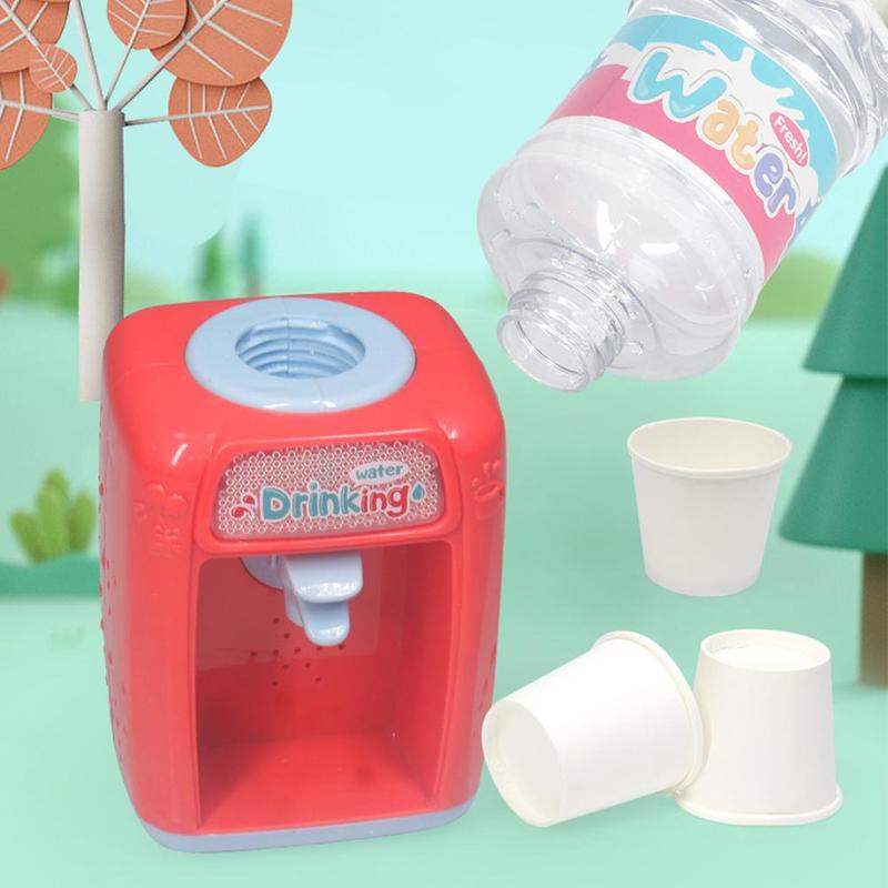 Miniatur Möbel Wasser Spender Zimmer Artikel freundlicher Spielen Spielzeug Küche Spielzeug Mini Wasser Trinken Spender Haus Spielzeug Für freundlicher