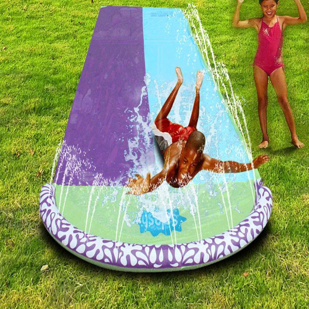 Wassersport Riesen Hinterhof Waterslide freundlicher Wasser Skifahren Sommer Wasser Spielzeug draussen-Gras Wasser sprühen Unterhose Surfbrett Garten