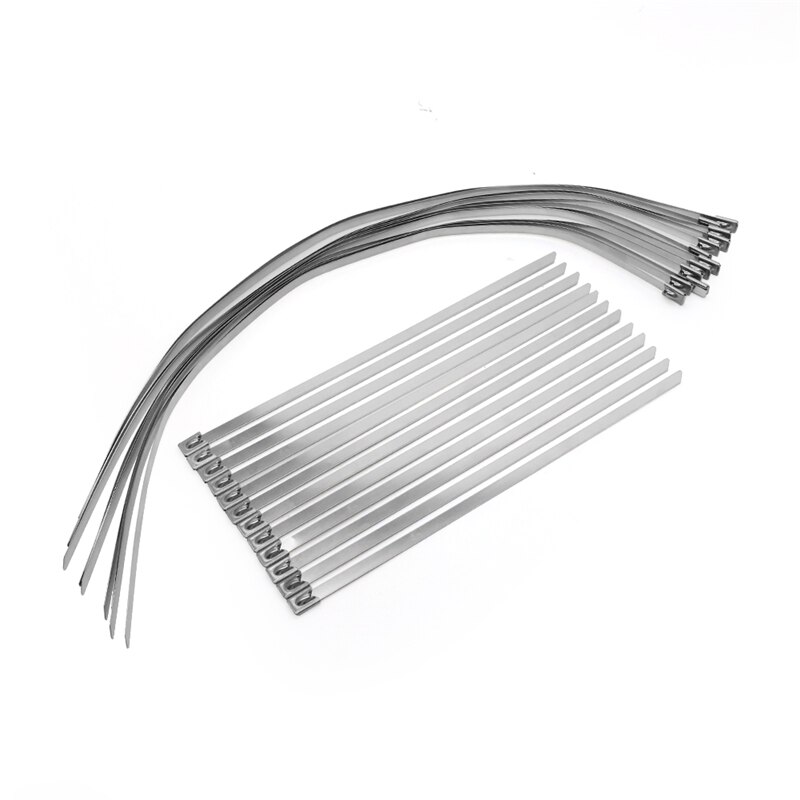 10/24 sztuk ATV samochodowego ze stali nierdzewnej CV pół wału nie myli opaska zaciskowa klamra małe duże opaski: 24szt