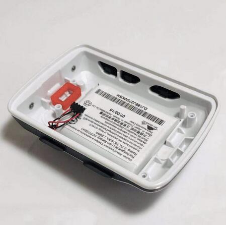 Cubierta trasera para GARMIN EDGE 520 Medidor de velocidad de bicicleta, reemplazo de reparación de batería (sin contacto y LCD)