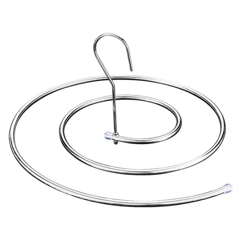 Spiraal Dekbed Lakens Hanger Roestvrij Staal Roterende Droogrek Bespaar Ruimte Deken Hanger Ronde Voor Outdoor Huis Balkon