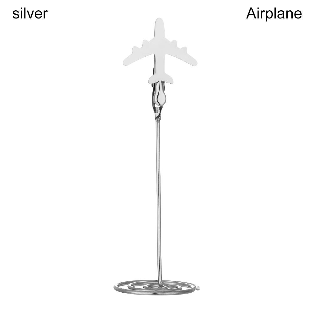 Note Holder Photo Holder Stands Table Number Holders Paper Menu Clips Place Card Moon Stars Shape Message Clip