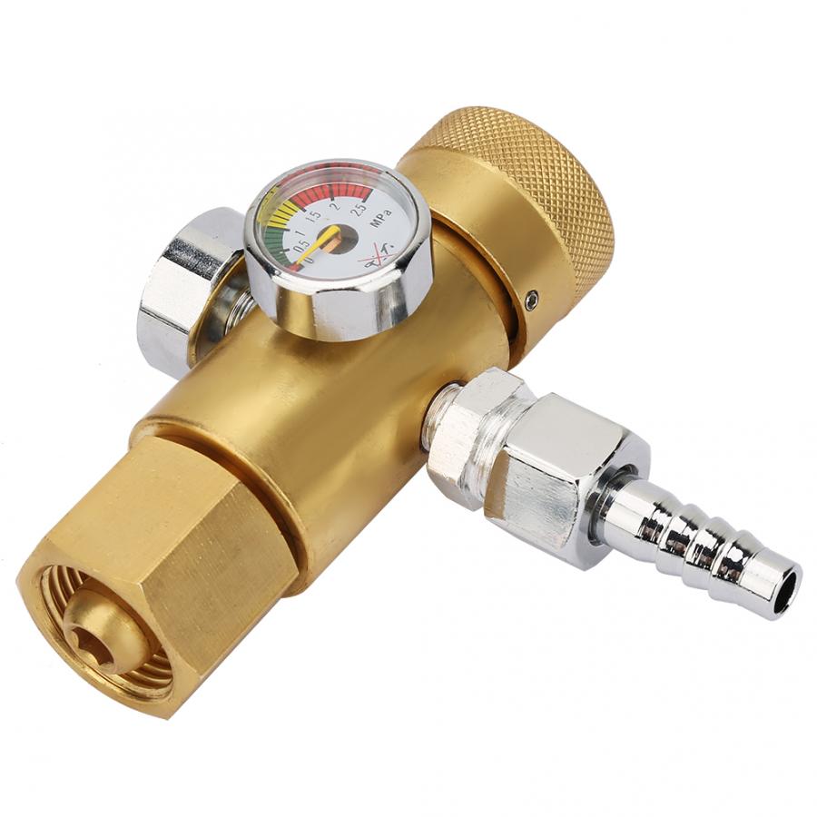 0.4-25MPa Oxygen Gas Pressure Reducer Air Flow Regulator Gauge Meter Oxygen Pressure Gauge