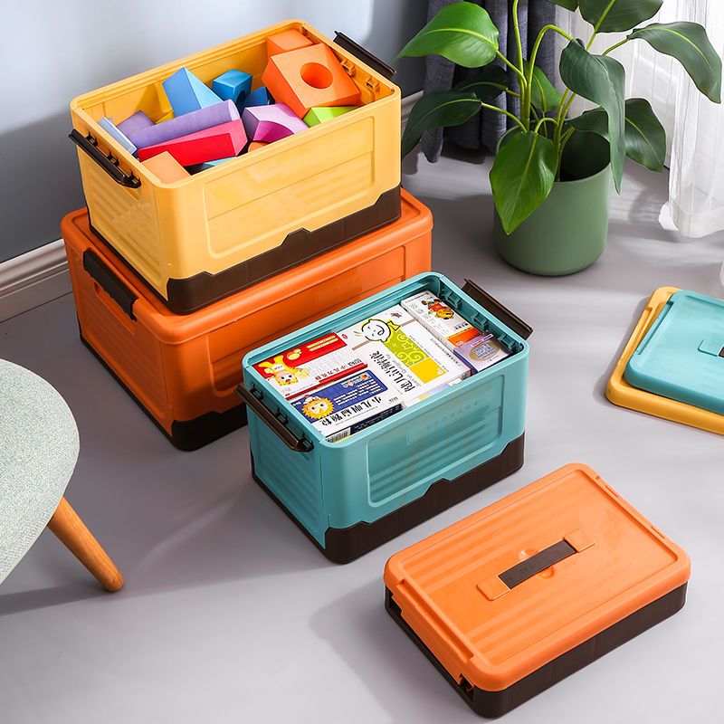 Opvouwbare Opbergdoos Multifunctionele Plastic Organizer Container Grote Capaciteit Organizer Boxen Huishoudelijke Diversen Opberggereedschap