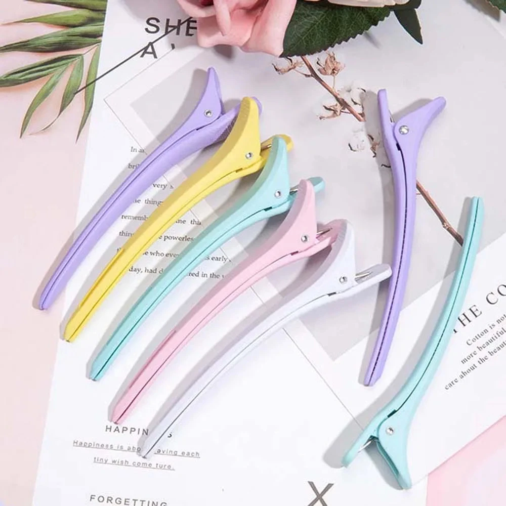 ABS Kapper Levert Krokodil Clips Meisjes Haar Styling Tool Eendenbek Haar Clip Haaraccessoires Kappers Partitie Haarspelden
