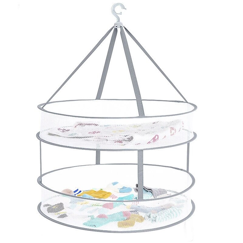 Opvouwbare hangmand, droogrek, net, hanger