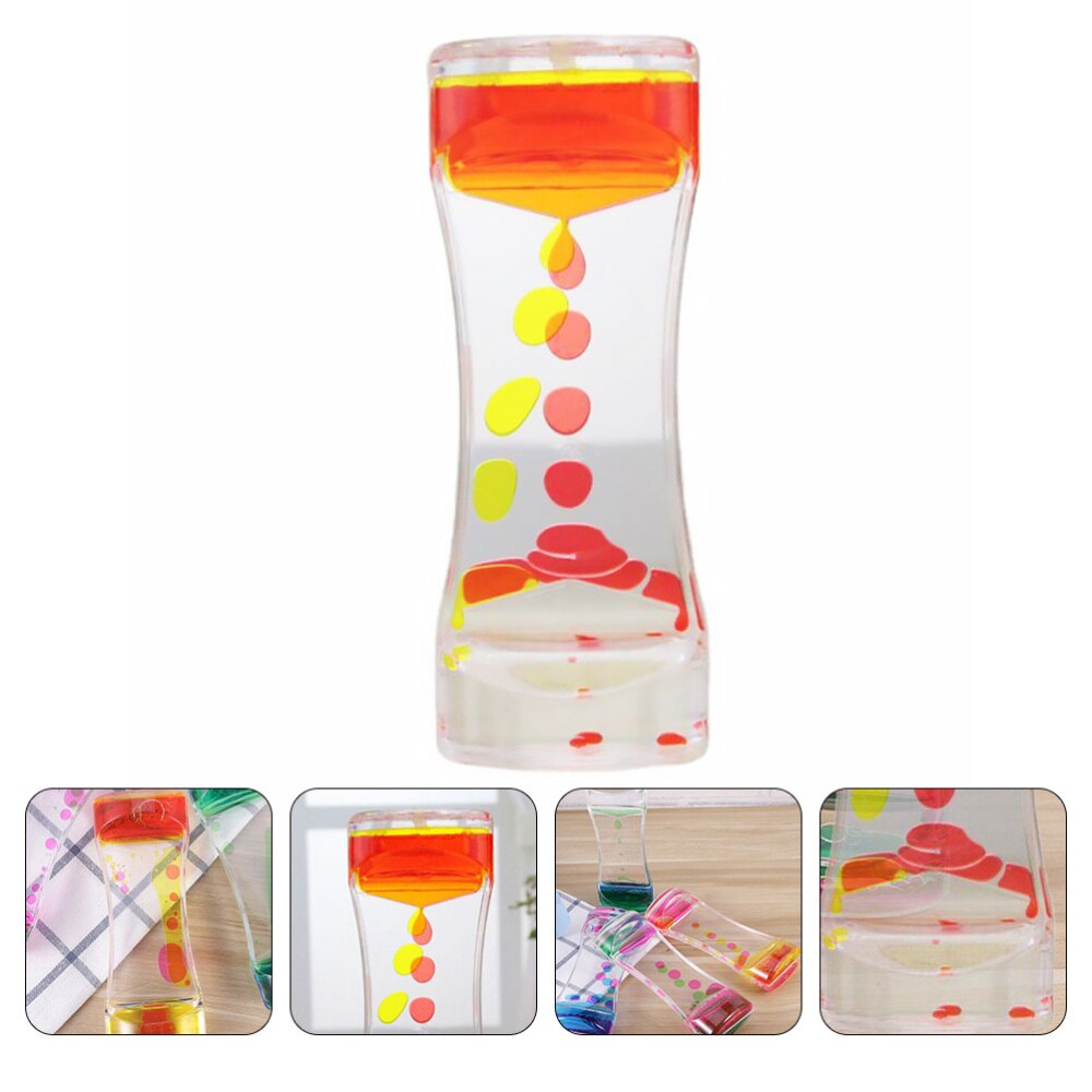 Liquid Motion Sandglass Timer Novelty Liquid Motion Bubbler for Children