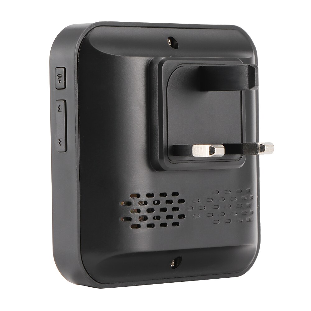 Self Powered Waterproof Wireless DoorBell No Battery EU US AU Plug Smart Door Bell Chime 1 Button 1 Receiver LED Light