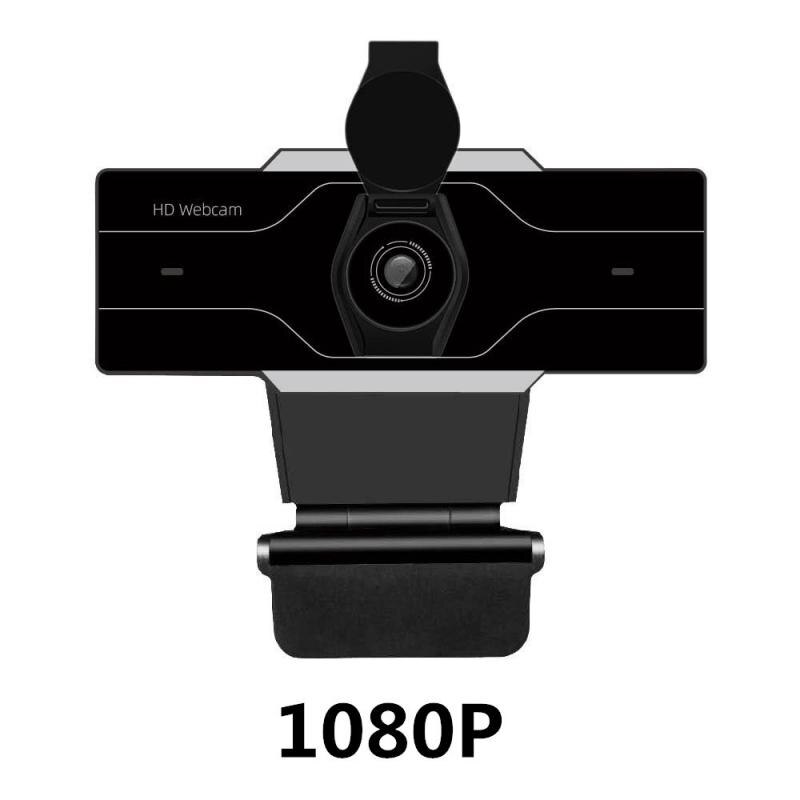 Novo hd 1080p/720p/420p webcam com microfone câmera usb para mac computador portátil desktop vídeo chamada cmos usb2.0 webcams web: 1080P