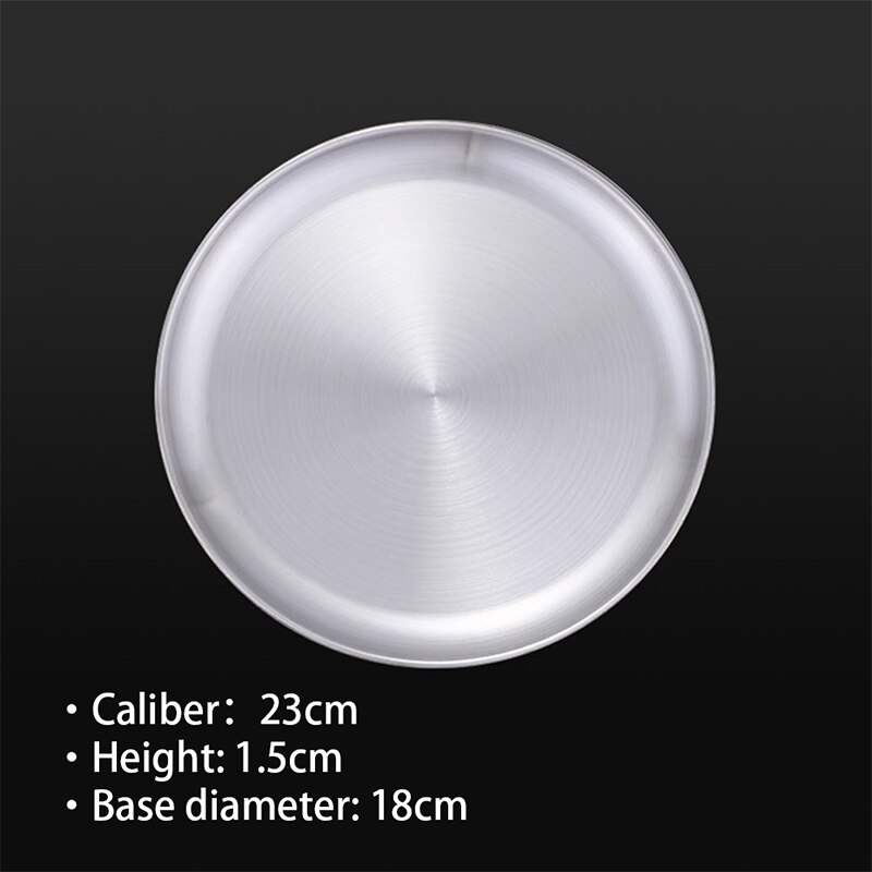 Styl europejski płytkie talerze złota płyta jadalna serwująca naczynia okrągły talerz ciasto taca zachodnia stek okrągła taca talerze kuchenne: SV4