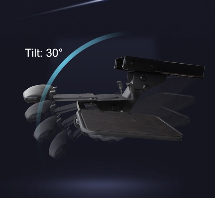 LK01 Ergonomic Sliding Tilting XL Size Wrist Rest Keyboard Holder with Mouse Pads for Computer Desk Keyboard Tray Stand