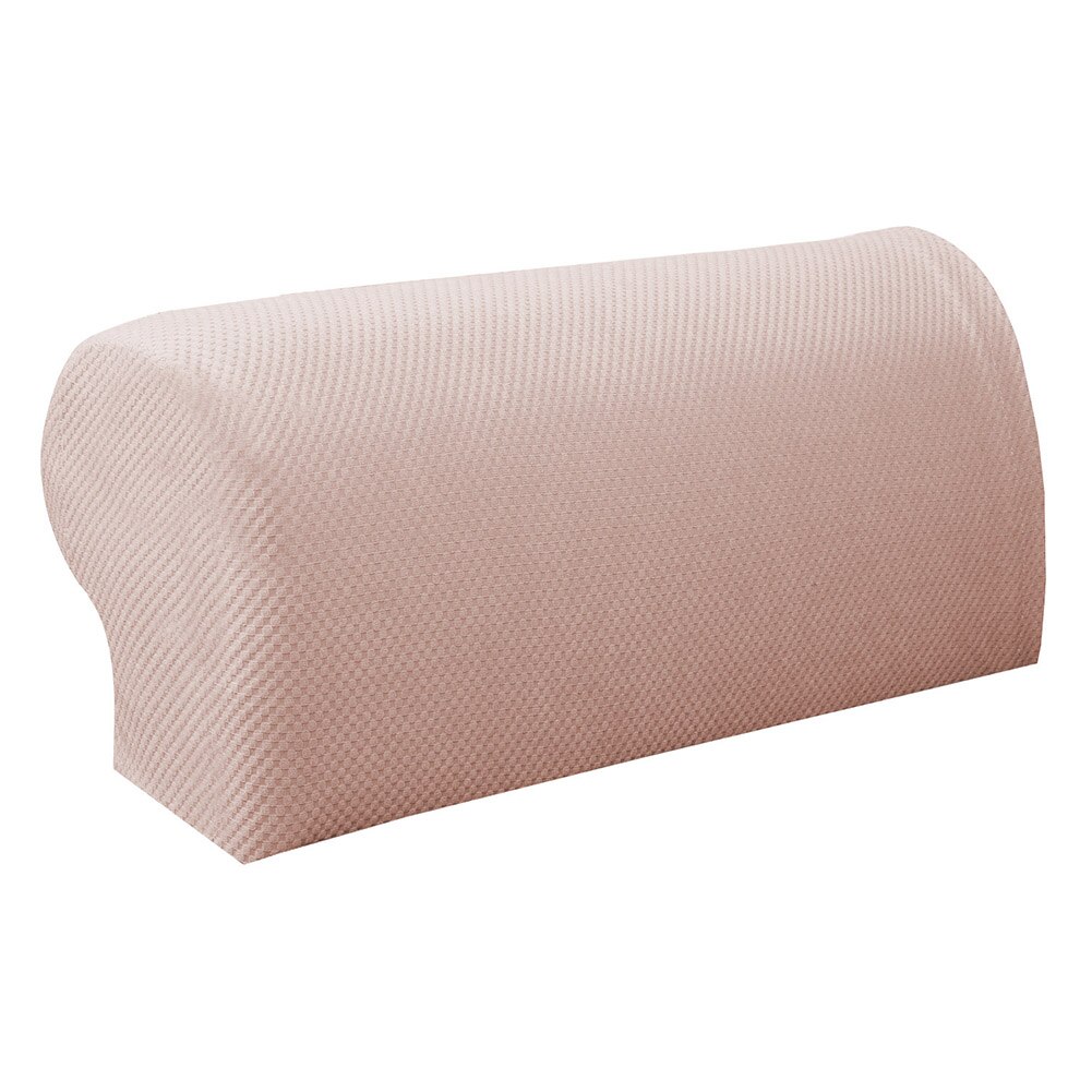 1 par fåtöljskydd soffa soffa fåtöljöverdrag stretch armstödsöverdrag  ac889: Beige