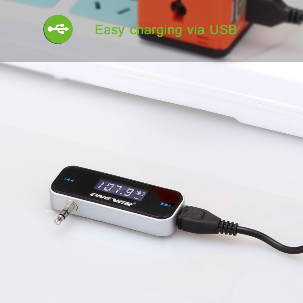 Trasmettitore FM Mini Wireless TiOODRE 3.5mm In-car Car Music Audio lettore MP3 trasmettitore per iPhone 4 5 6 6S Plus Samsung iPad