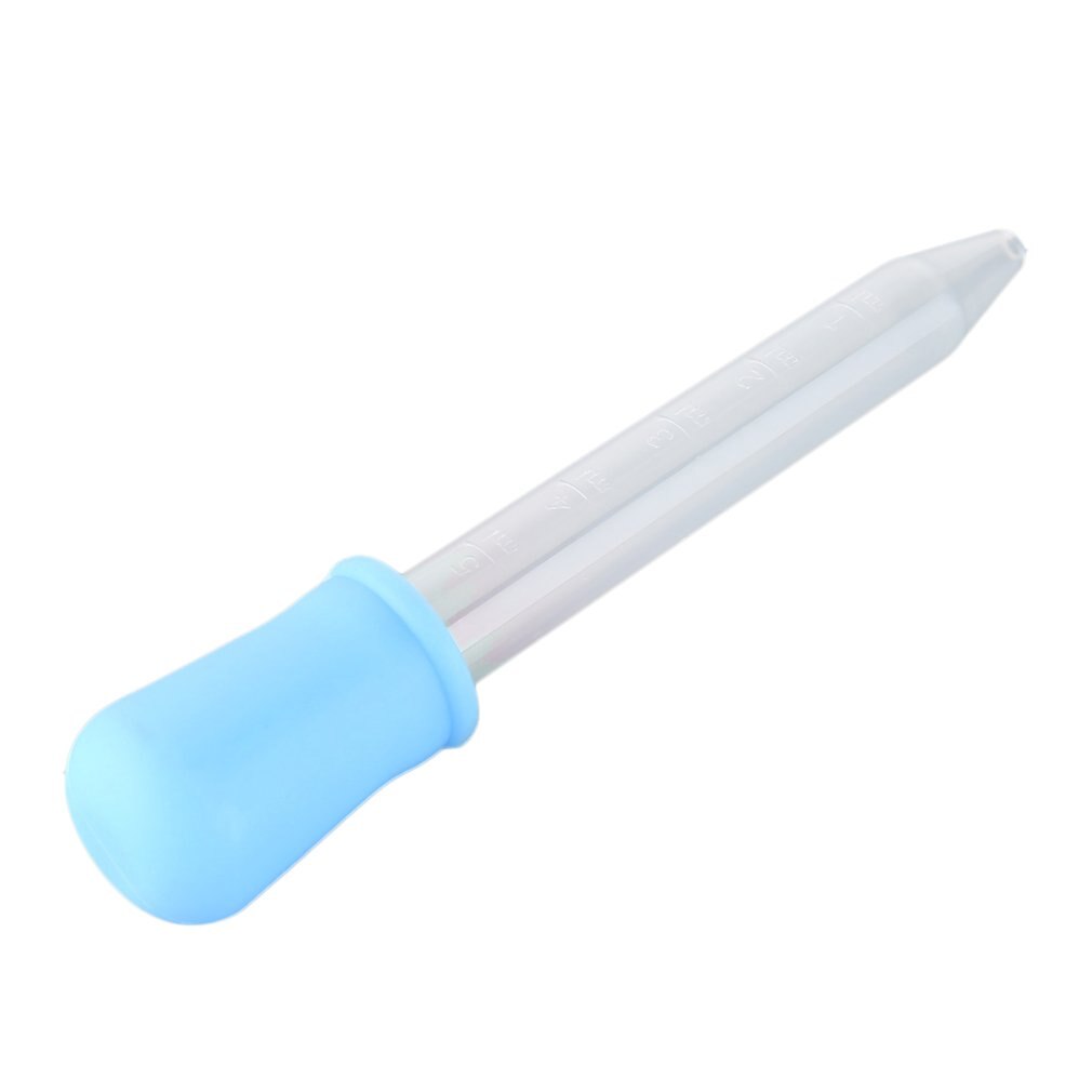 5Ml Clear Silicone Plastic Baby Druppelaar Lepel Pipet Vloeibare Druppels Voedsel Buret Baby Gebruiksvoorwerpen Voor Baby Baby Voeden