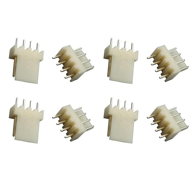 100Pcs KF2510 Connector 2.54MM PITCH Male Pin Header 4Pin Fan Connector for ASIC Miner Antminer S9 Z9 Z15 L3+ DR3 T2T A9: Default Title