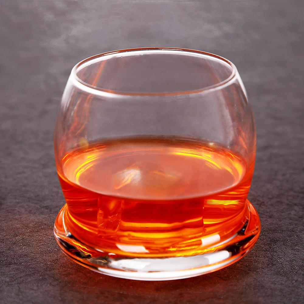 1 stk tykkere runde 220ml ikke falder whiskyglas kop hurtigste epacket fabrik direkte