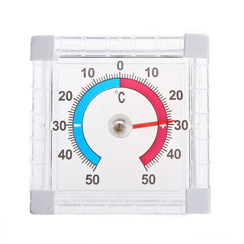 Waterdichte thermometer voor binnen en buiten, kas, tuin, huis, digitale thermometer voor temperatuurmeting: Default Title