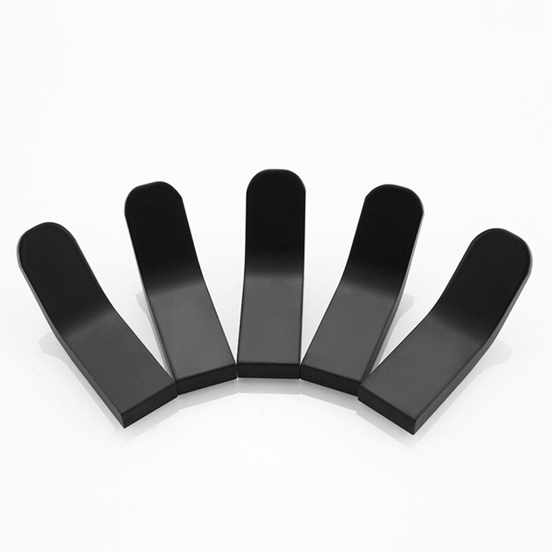 Zwart Gewaad Haak Muur Haak Handdoek Haak Voor Badkamer Kapstok Roestvrij Haak Hanger Kleerhangers Voor Keuken Hardware Badkamer