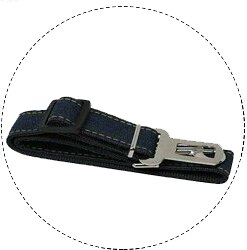 2 Packs Verstelbare Hond Veiligheidsgordel Huisdier Autogordel Veiligheid Leads Voertuig Veiligheidsgordel Harnas Gemaakt van Nylon Denim Stof Huisdier Product: Black / 1 packs